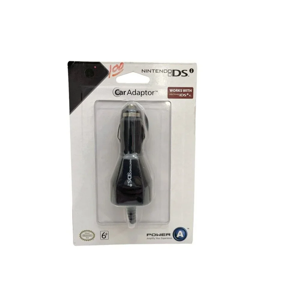 Nintendo DS Car Adapter POWER A Brand New Sealed
